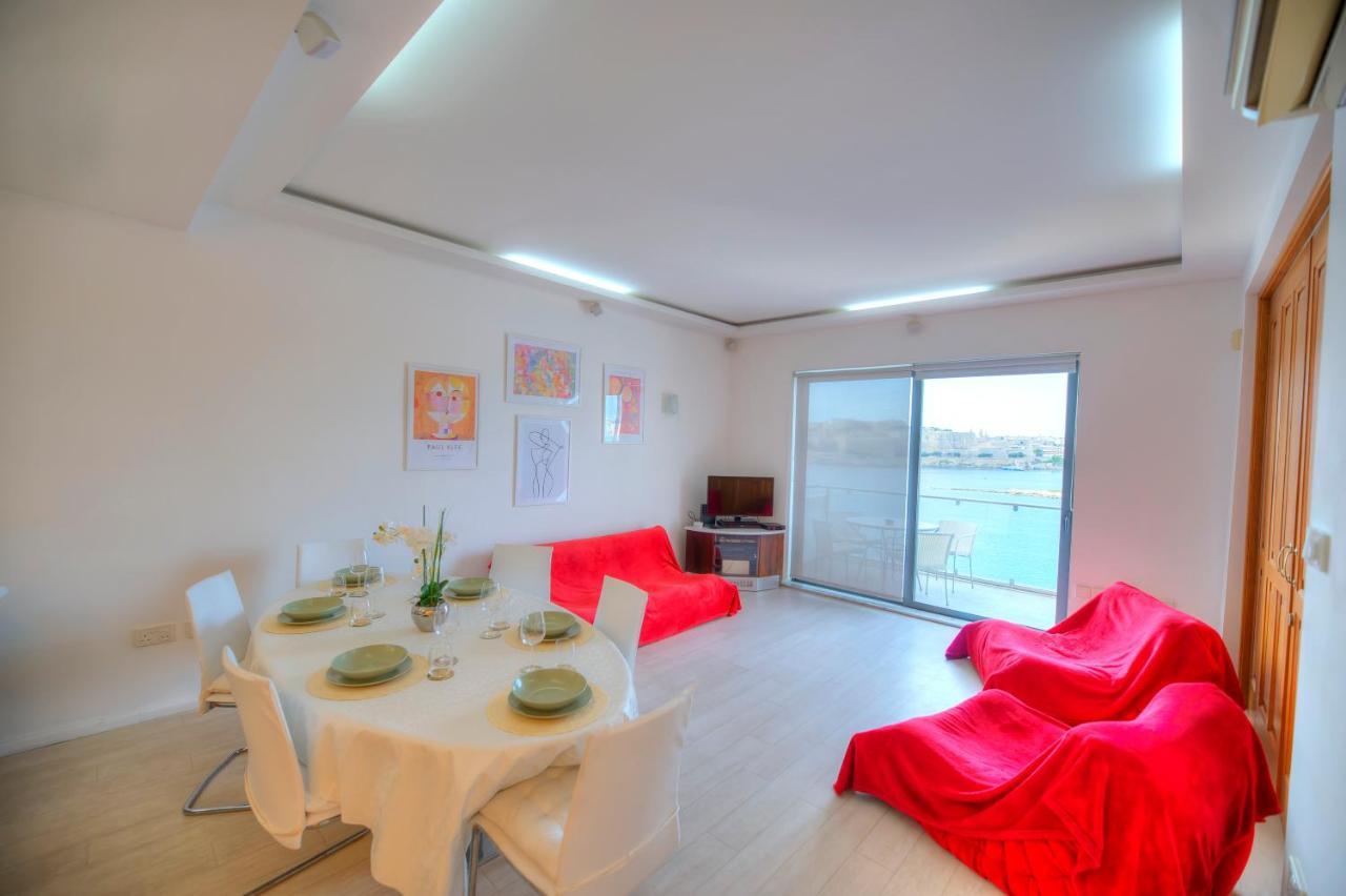 Bright And Spacious 3 Bedroom Apartment With Breathtaking Views - Goslm-5 Sliema Exteriér fotografie