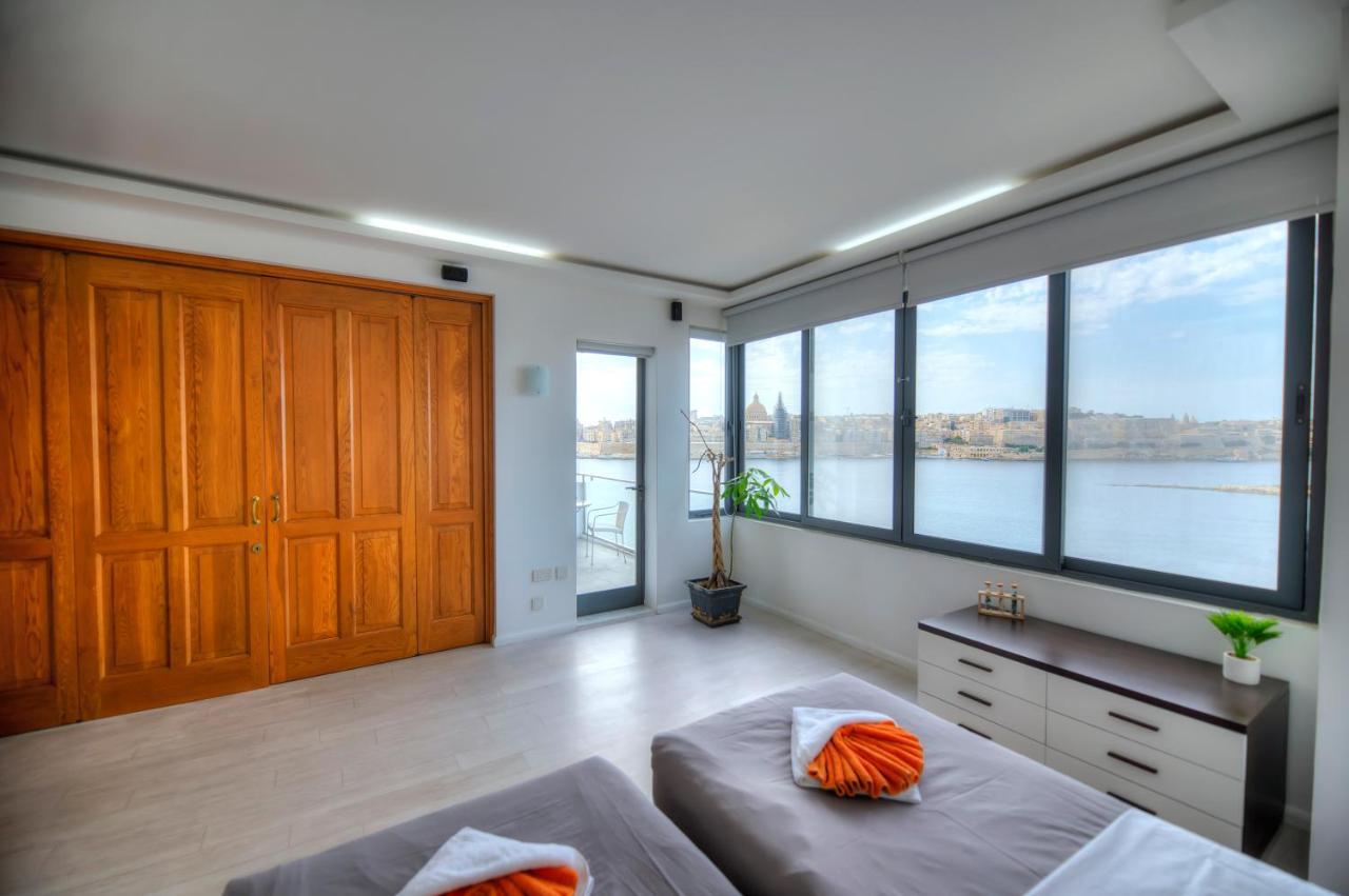 Bright And Spacious 3 Bedroom Apartment With Breathtaking Views - Goslm-5 Sliema Exteriér fotografie